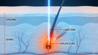 Precizno delovanje na dlaku