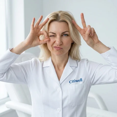 Irina, Citiwell stručnjak za lasersku epilaciju u studiju